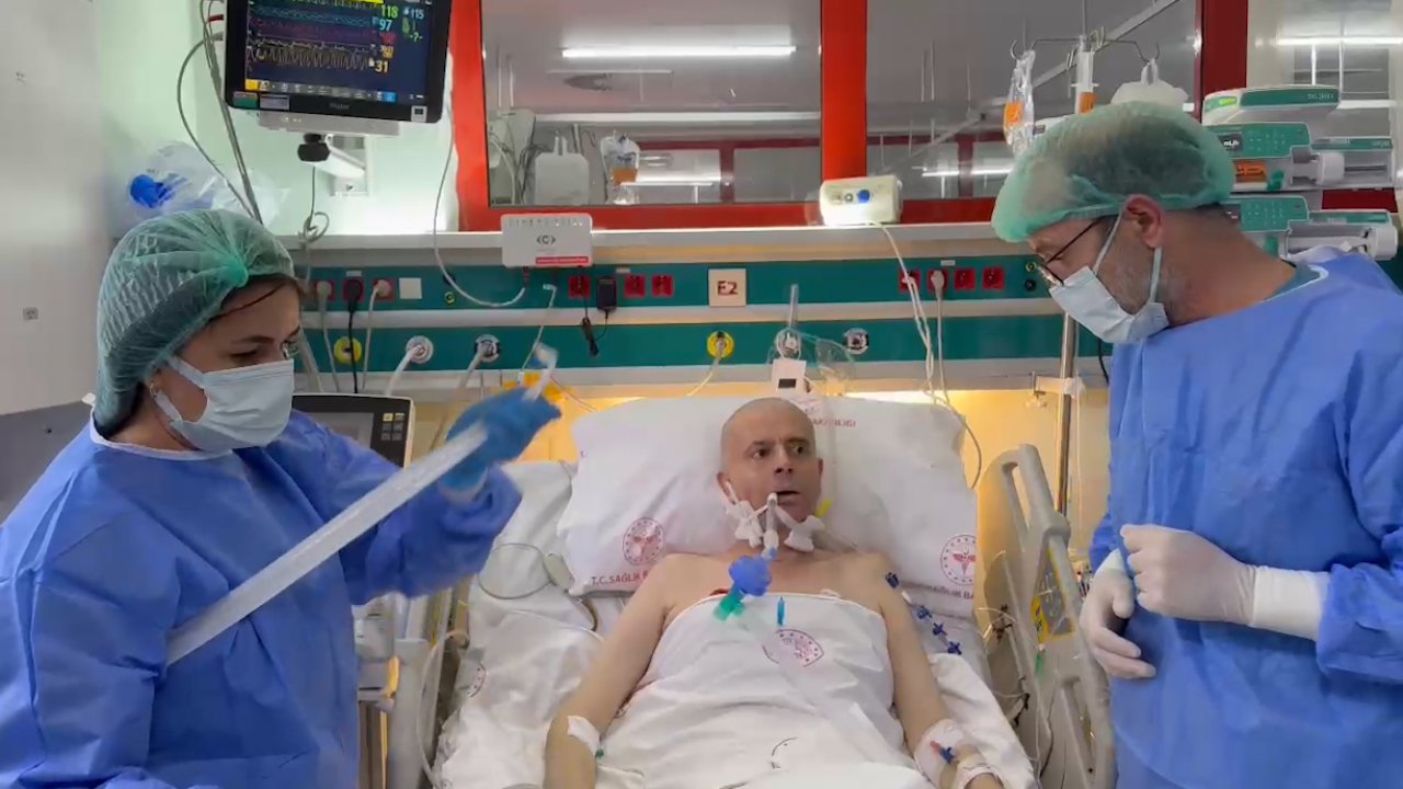 İzmirden gelen akciğer nakli İle hastaya yeni bir Şans