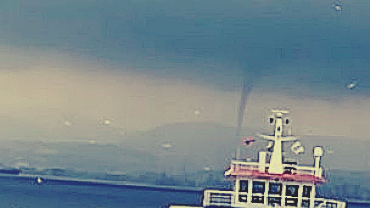 İzmit körfezinde hortum oluştu