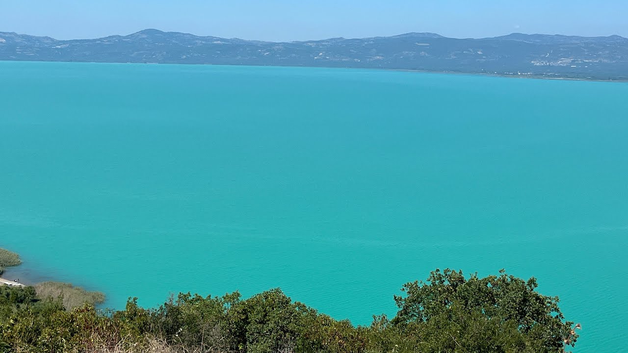 İznik gölü turkuaz oldu göl renk attı