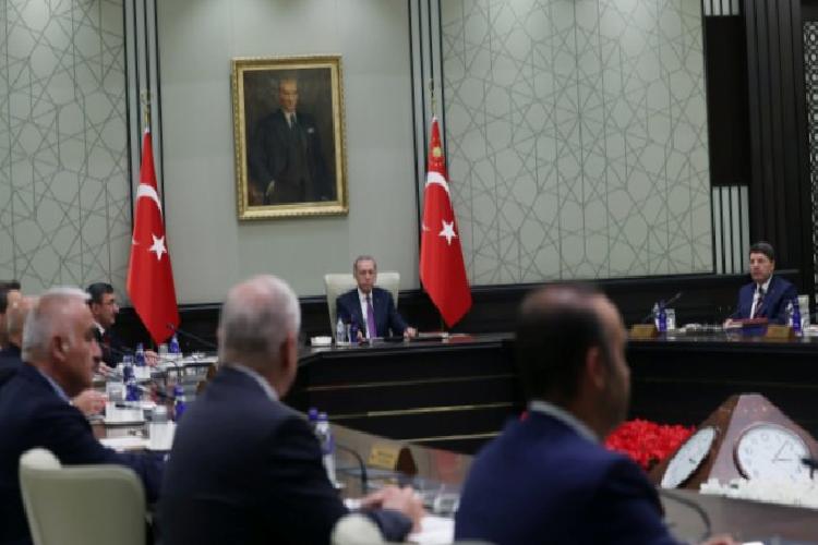 kabine toplantısı sona erdi