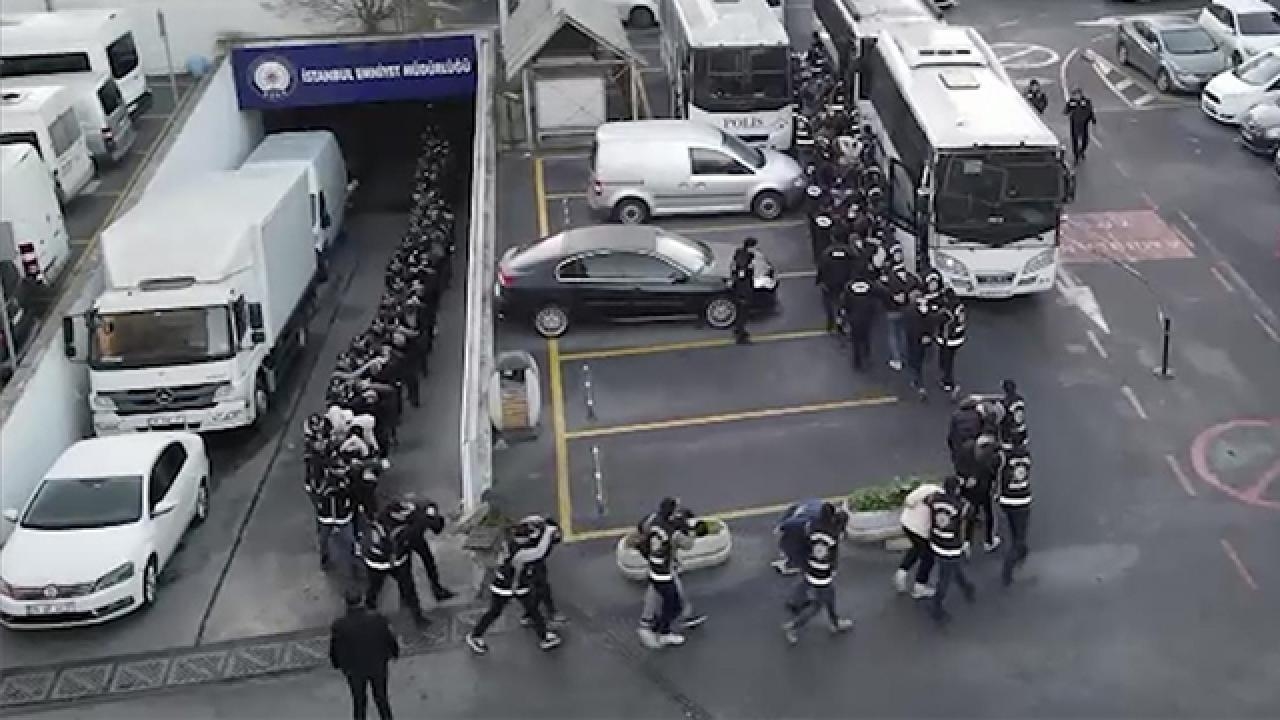 kafes-23 operasyonları kapsamında gözaltına 96 kişiden 74ü tutuklandı