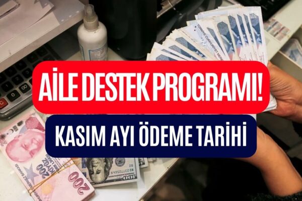 Kasım 2023 Sosyal Yardım Parası! Aile Bakanlığı Hesaplara Yatıracak