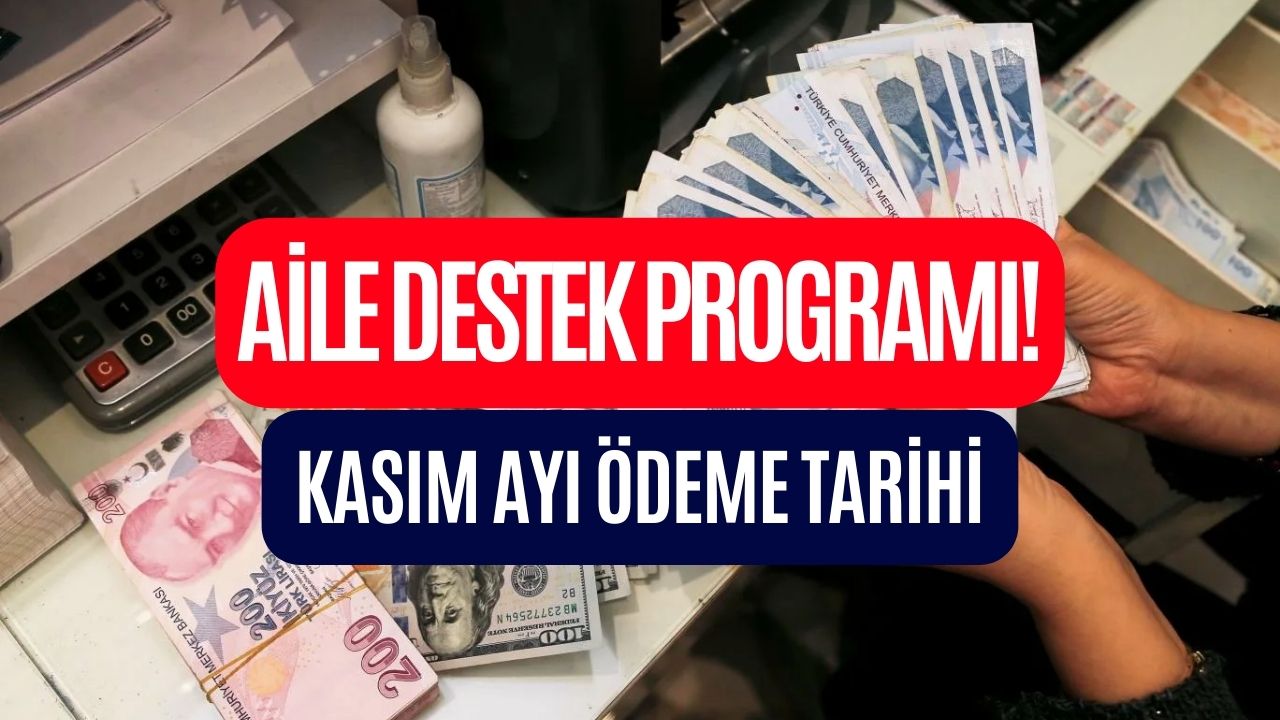 kasım 2023 sosyal yardım parası aile bakanlığı hesaplara yatıracak