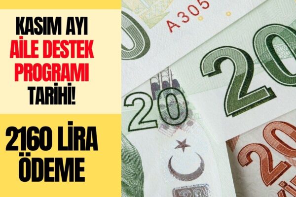 Kasım Ayı Sosyal Yardım Paraları! Aile Destek Ödemesi, Çocuk Bileşeni ve Elektrik Faturası Yardımı