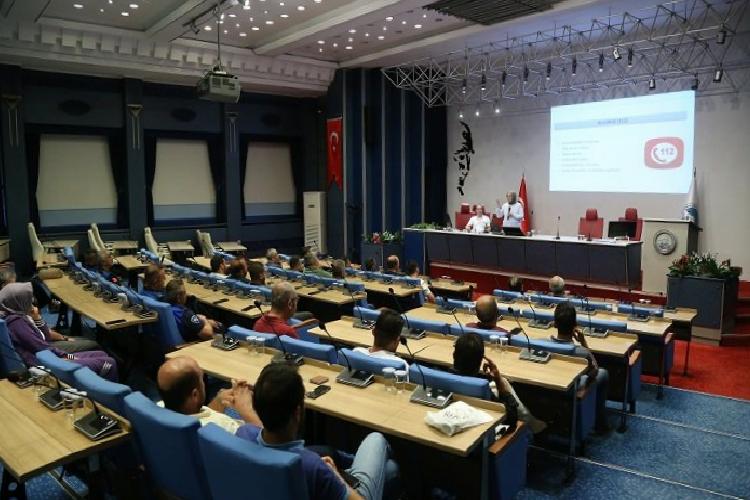 kayseri büyükşehir işçisine ilk yardım eğitimi