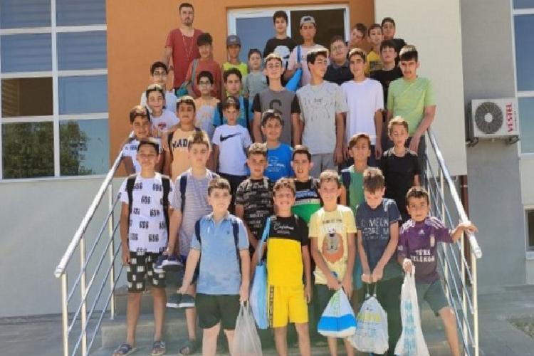 kayseri büyükşehirden sarıoğlana yüzme havuzu