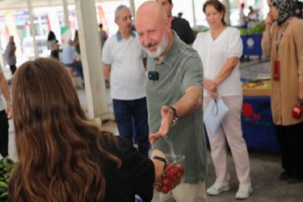 Kayseri Kocasinan’da Ekolojik Pazar kapılarını açtı