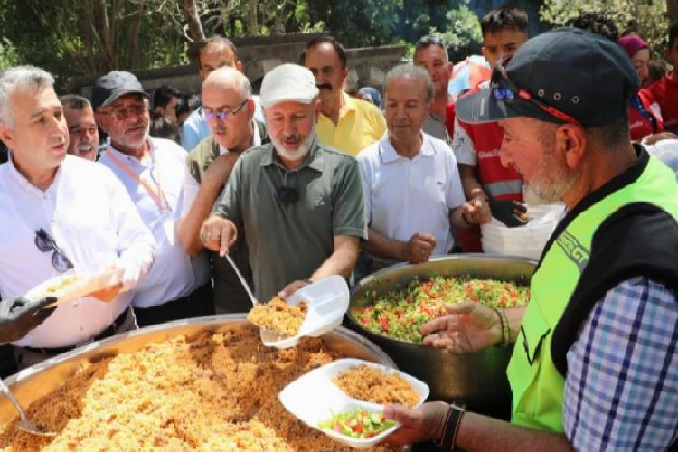 kayseri kocasinanda pilav Şenliği
