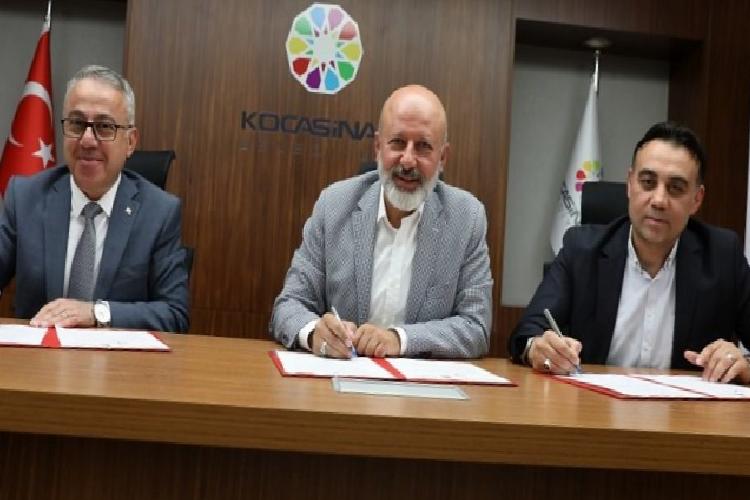 kayseri kocasinandan çiftçiler için manalı iş birliği