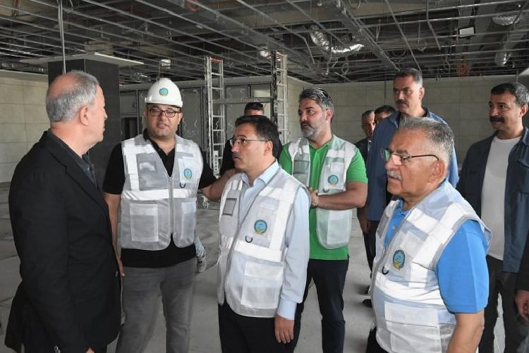 kayseri protokolünden havaalanı mesaisi