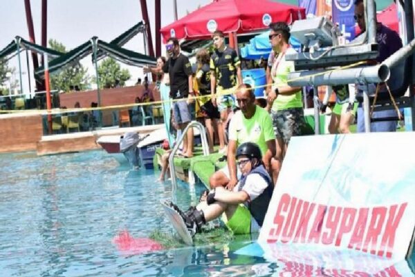 Kayseri’de Wakeboard rüzgarı