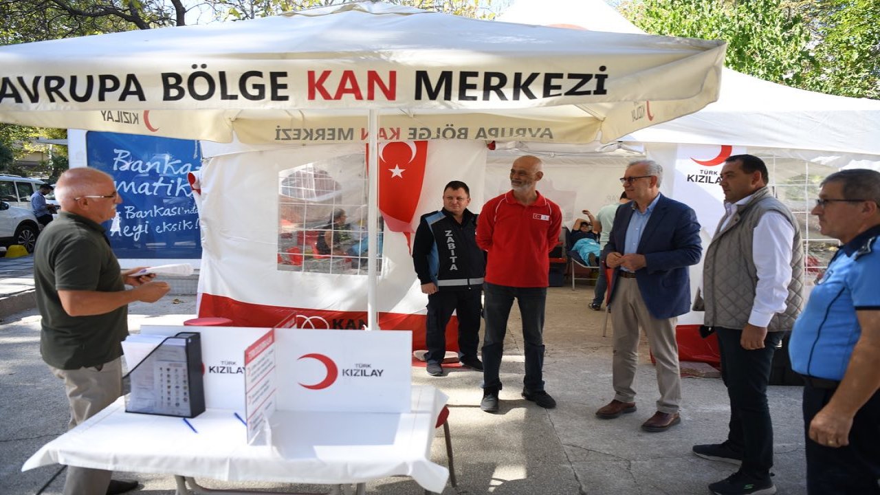 keşan kan bağışı kampanyası düzenledi