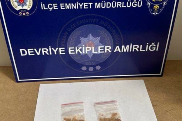 Keşan’da Uyuşturucu İle Yakalanan 2 Şüpheli Gözaltına Alındı