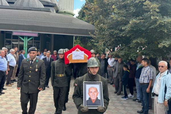 Kıbrıs Gazisi Biyamil Hozman, Vize’de Son Yolculuğuna Uğurlandı