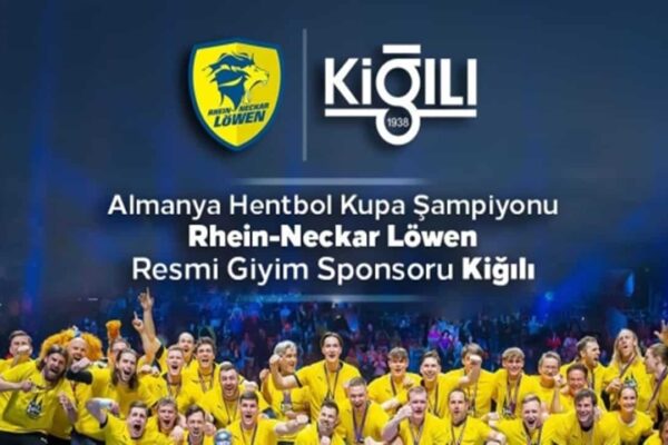 Kiğılı Alman Hentbol Takımı Rhein Neckar Löwen’in Resmi Giyim Sponsoru Oldu