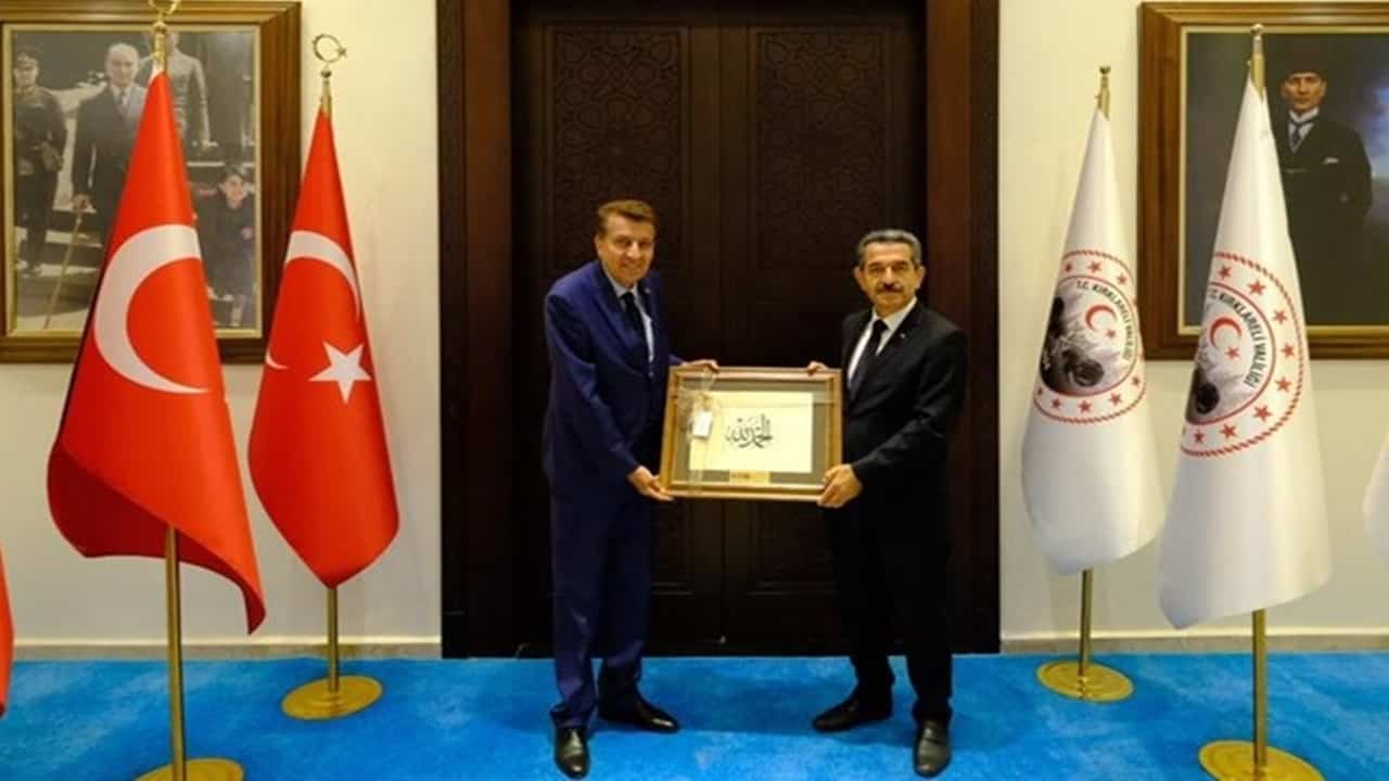 kırklareli valisi birol ekici ahilik haftası etkinlikleri kapsamında esnaf odalarını ziyaret etti