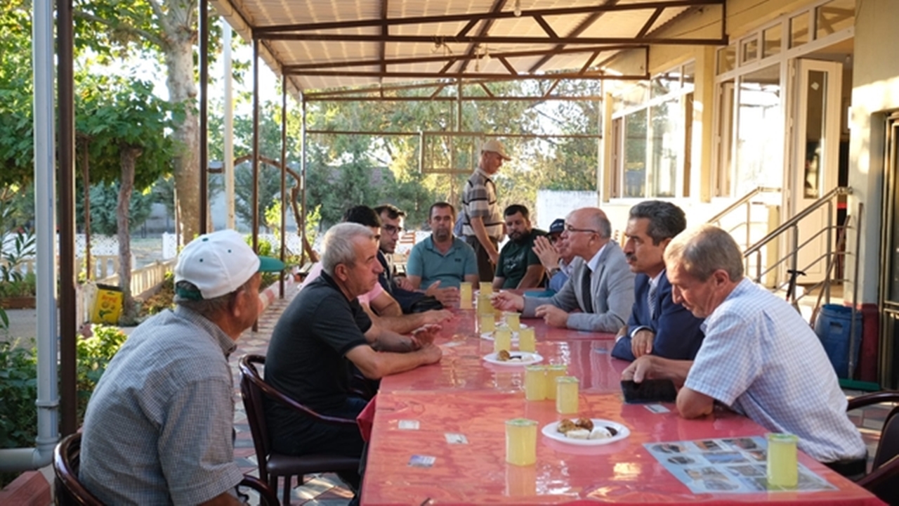 kırklareli valisi köy halkıyla buluşmaya devam ediyor