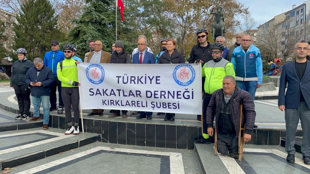 kırklarelinde 3 aralık dünya engelliler günü töreni düzenlendi