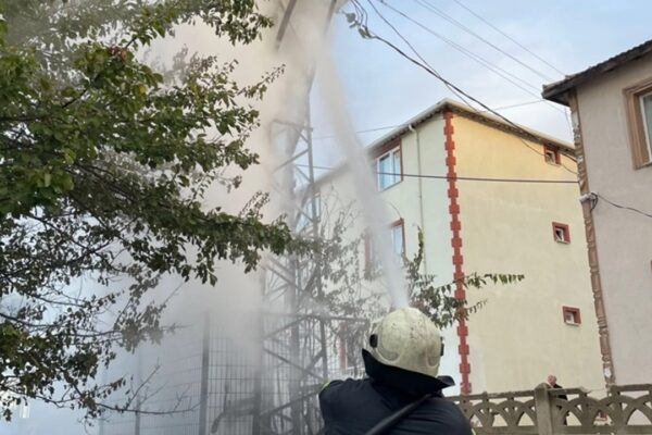 Kırklareli’nde Trafoda Yangın Çıktı