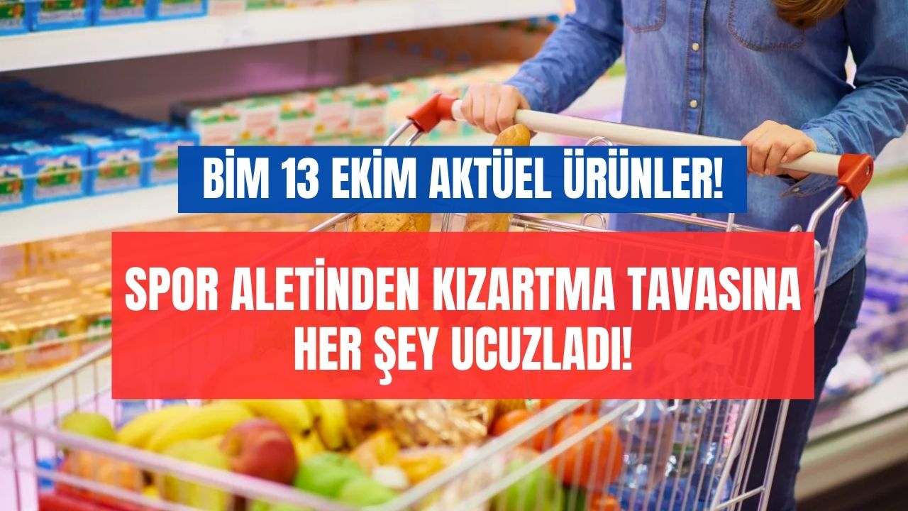 kışa girmeden lazım olacak her Şey İndirimde bİm 13 ekim cuma İndirimlerini duyurdu