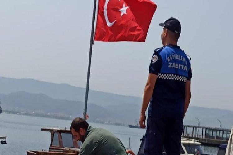 kocaeli zabıtasından manalı hareket