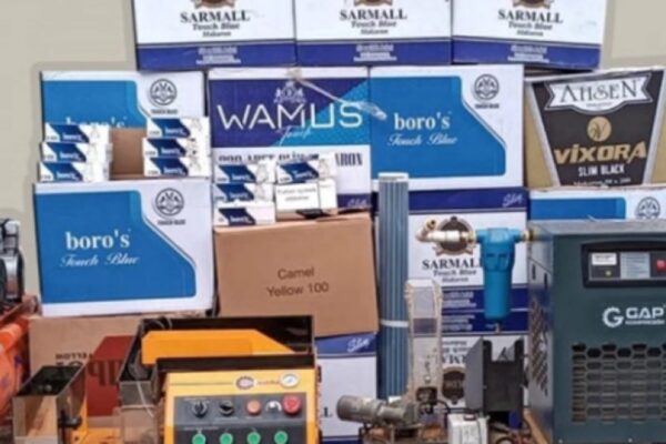 Kocaeli’de 70 Bin Kaçak Makaron Ele Geçirildi