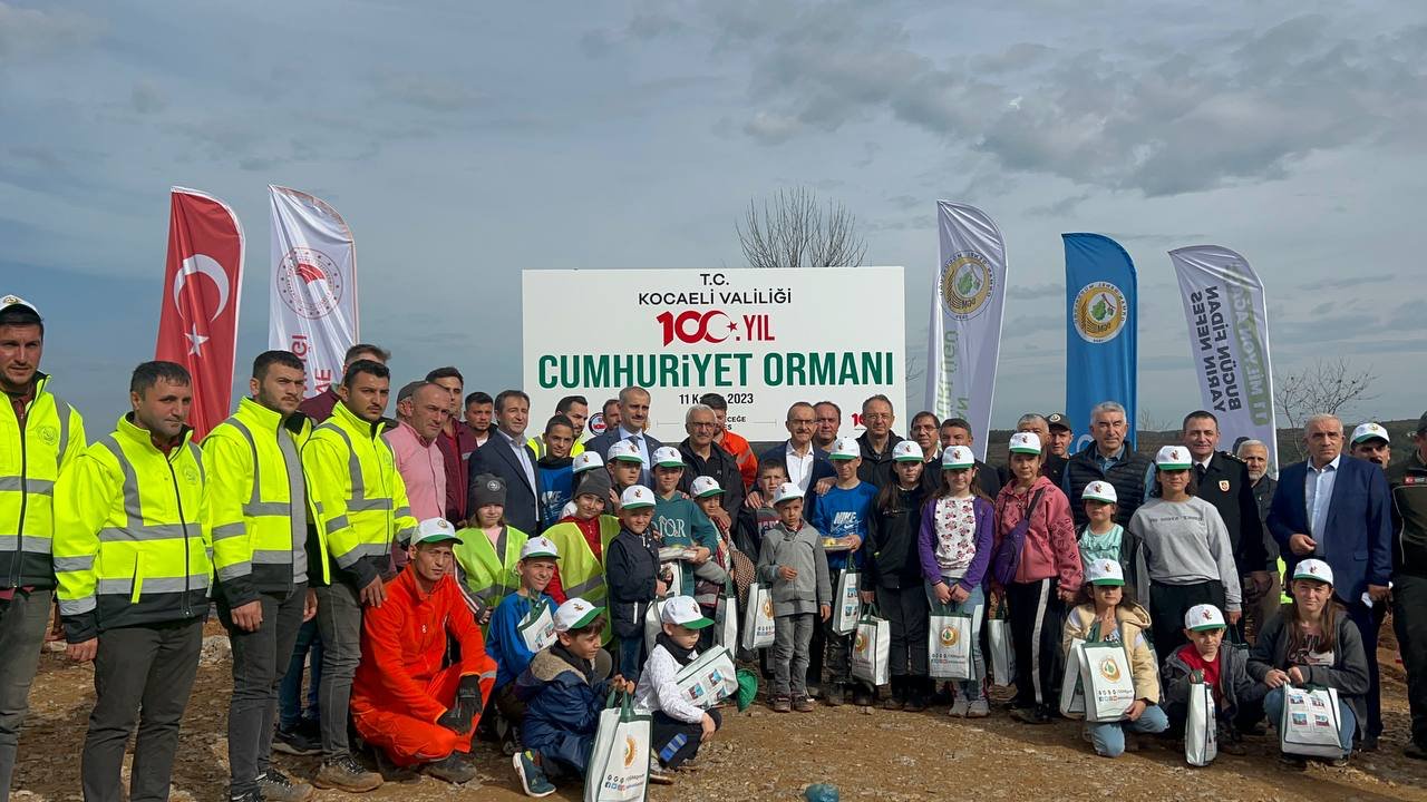 kocaelide milli ağaçlandırma günü etkinliği