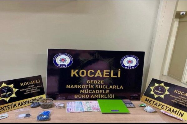 Kocaeli’de Uyuşturucu Operasyonu: 5 Tutuklu