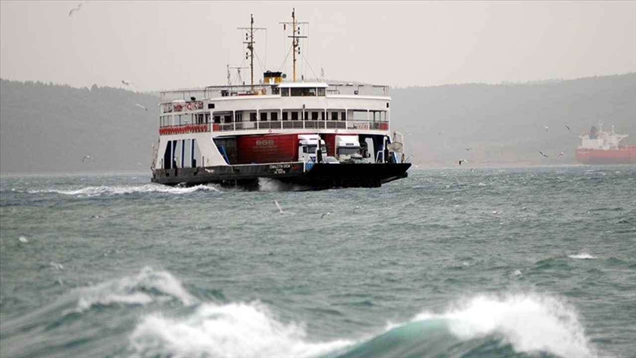 kocaelide vapur seferleri İptal edildi