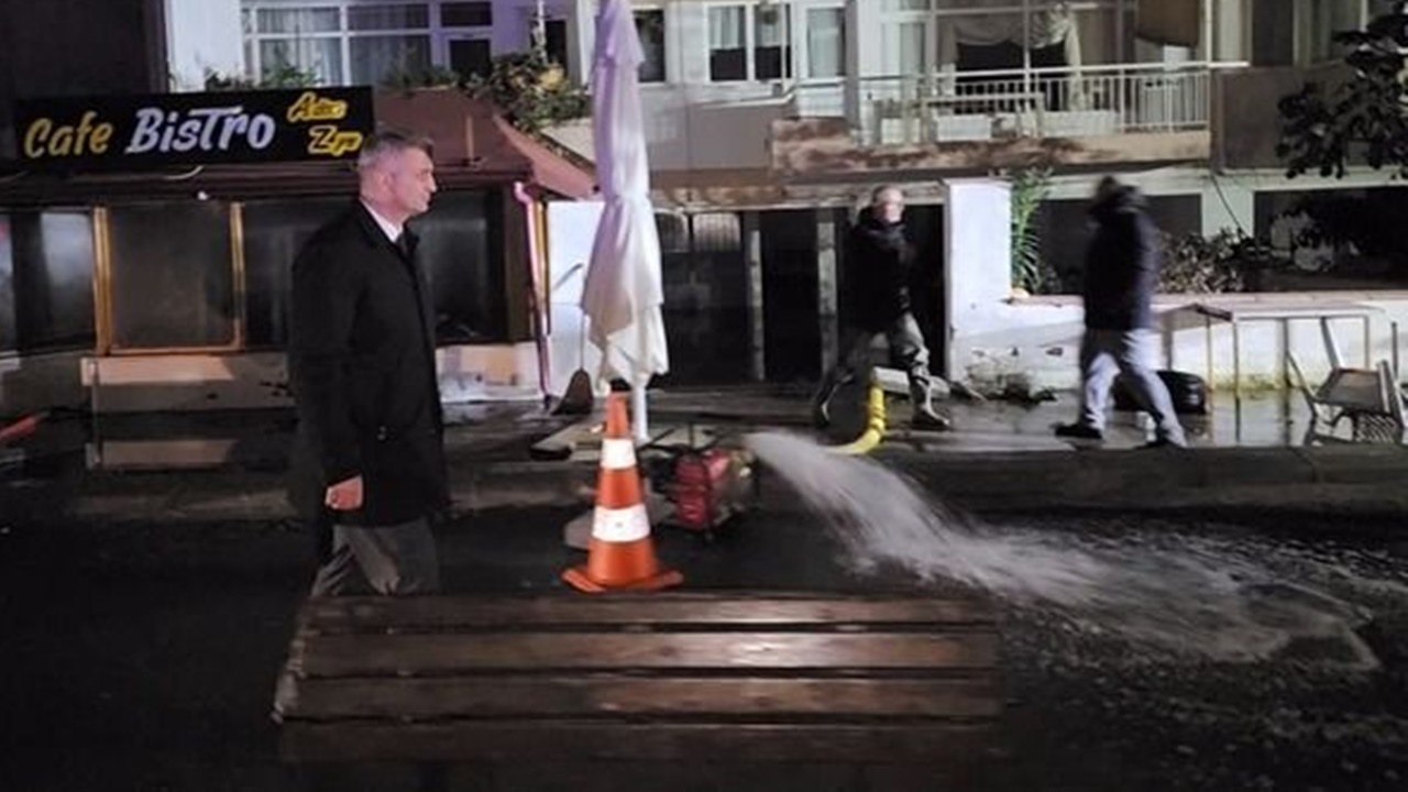 kocaelide yükselen deniz seviyesi normale döndü