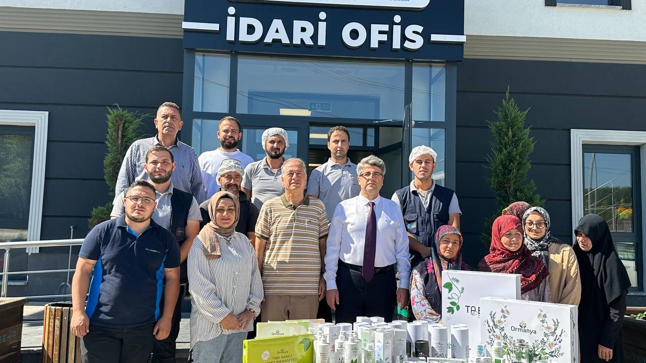 kocaelinin yeşil hazinesi tıbbi ve aromatik bitkilerden 70 farklı Ürün Üretimi