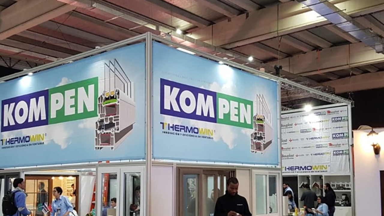 kompen pencere kapı ve cam fuarlarına katılım sağladı