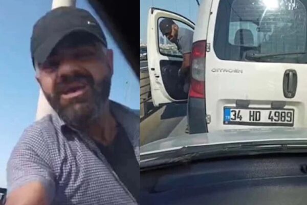 Köprüde Trafik Anlaşmazlığı Korku Dolu Anlara Yol Açtı