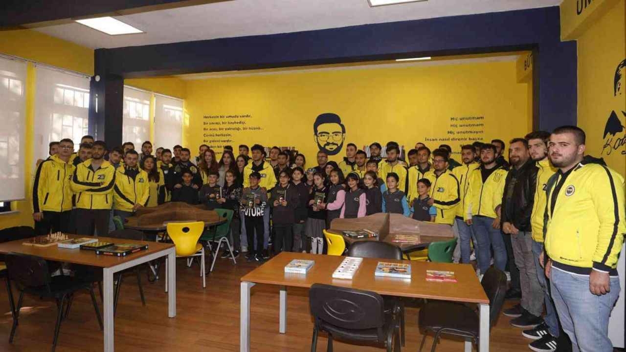 koray Şenerin adını taşıyan kütüphanelere bir yenisini daha eklendi