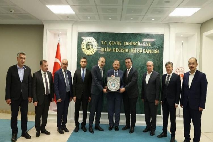 ktodan bakan Özhasekiye ziyaret