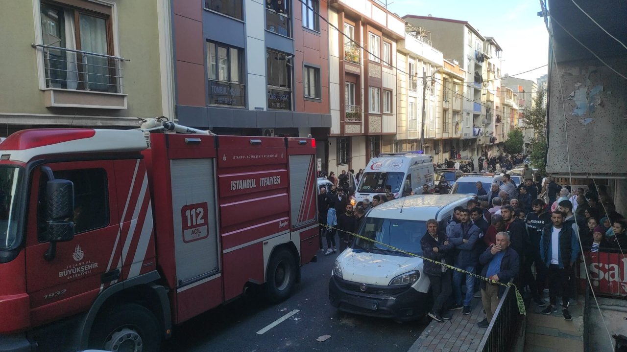 küçükçekmecede 5 katlı binada meydana gelen patlamada 1 kişi Öldü