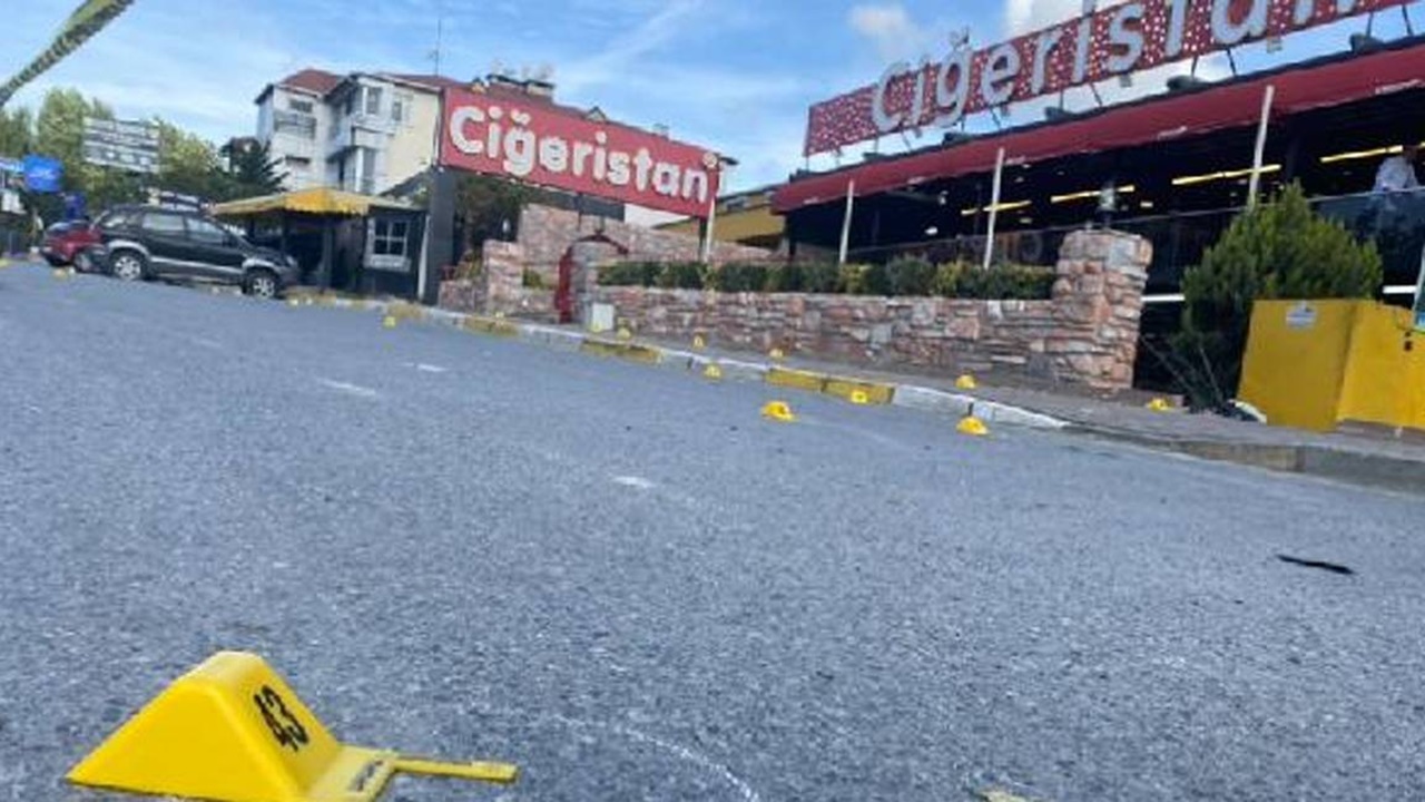 küçükçekmecede restorana uzun namlulu silahlarla saldırı