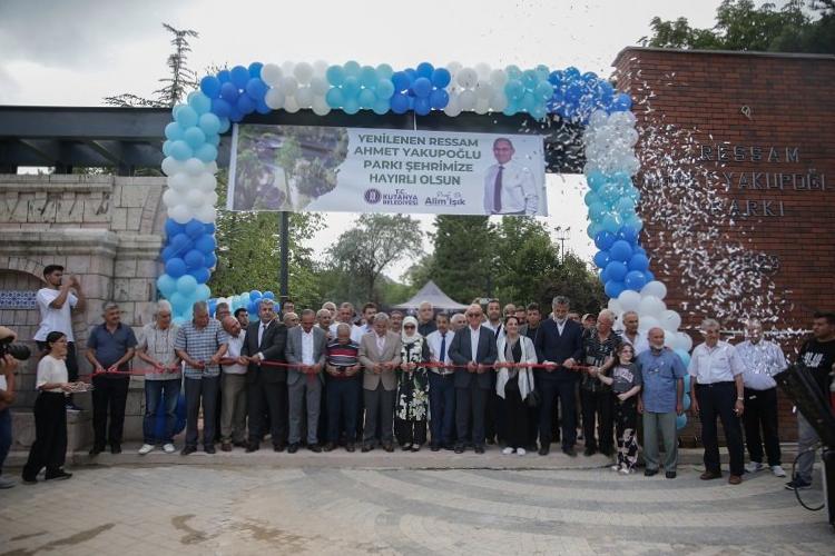kütahyada maltepe parkı yenilendi