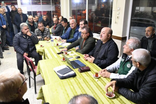 Lapsekili Çiftçilere Tarımsal Sulamada Sayaç Kullanımı Hakkında Bilgi Verildi