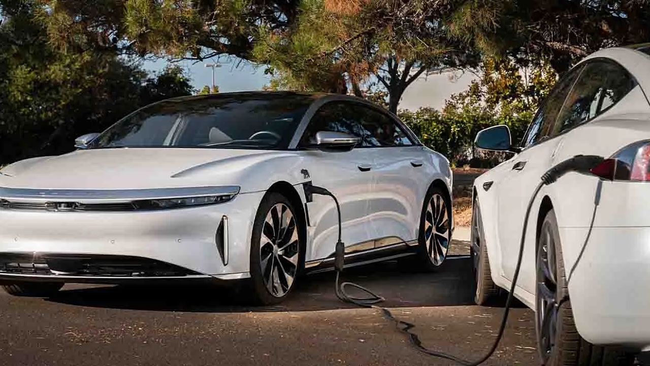 lucid air İle tüm araçlar Şarj edilebilecek