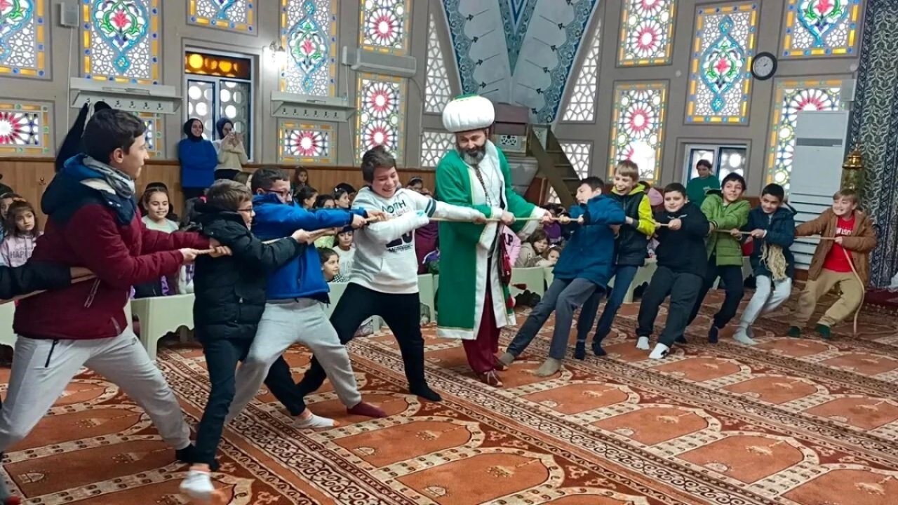 lüleburgaz müftülüğü nasreddin hoca gösteri düzenlendi