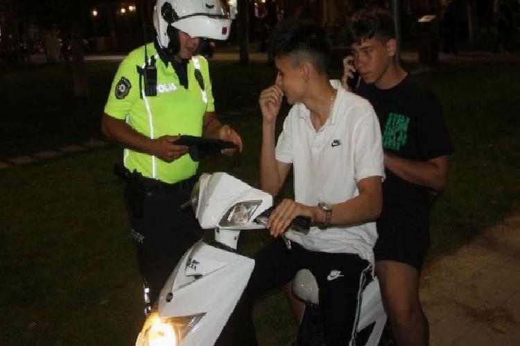 manisa akhisarda motosiklet kontrolü