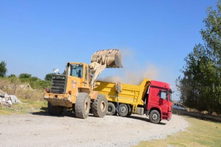 manisada kaçak hafriyata sıkı önlem