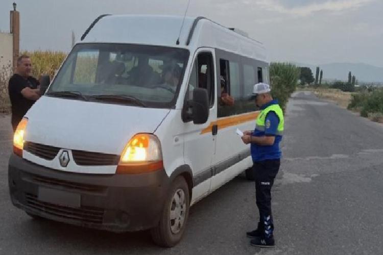 manisada korsan nakliyata sıkı kontrol