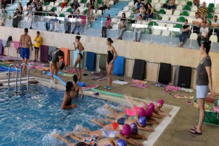 manisada yaz spor okullarına ağır ilgi
