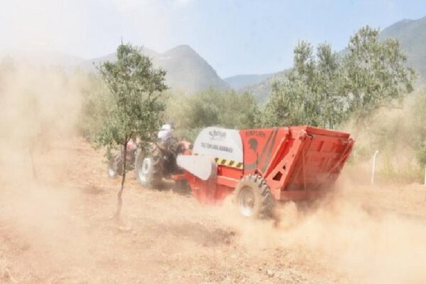 Manisa’nın taşlı toprakları verimli tarlalara dönüşüyor