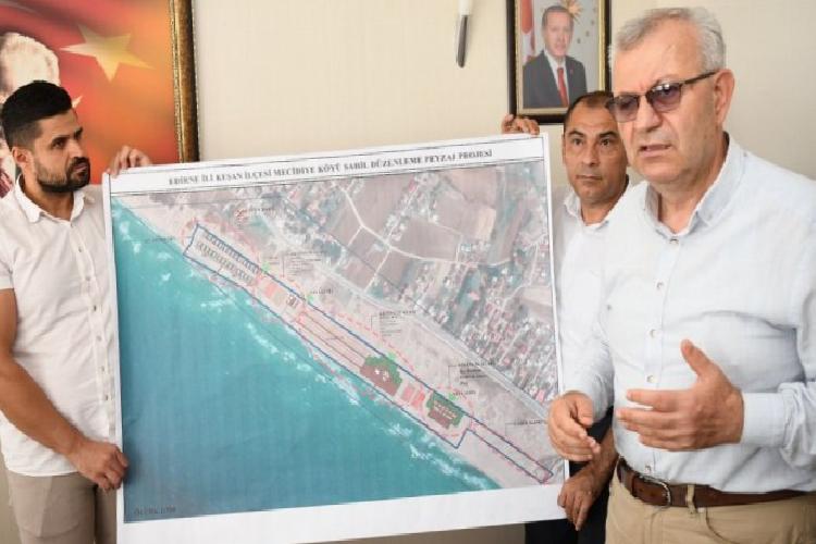mecidiye kıyısı yine şekilleniyor