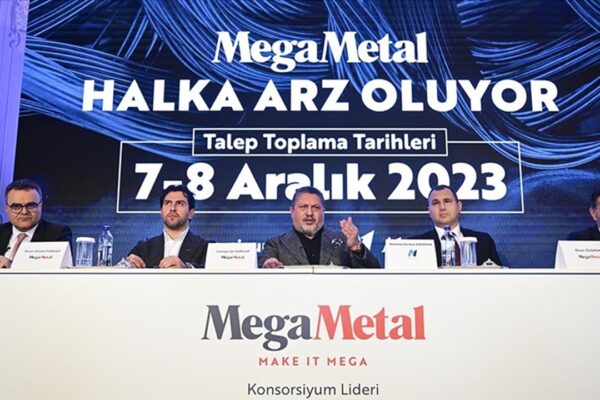 Mega Metal’in Halka Arzında Büyük İlgi: 3.98 Milyon Talep