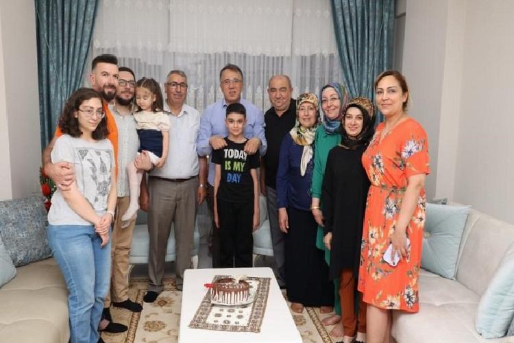 mehmet savrandan mesken ve esnafa ziyaret