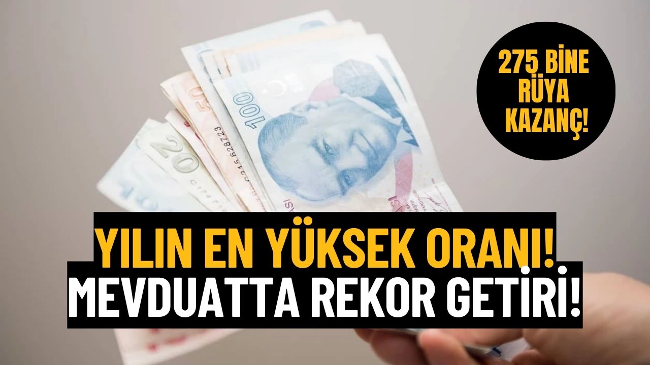 mevduat faizi arttı 275 bin liranın ekim ayı mevduat kazancı tekrar yükseldi